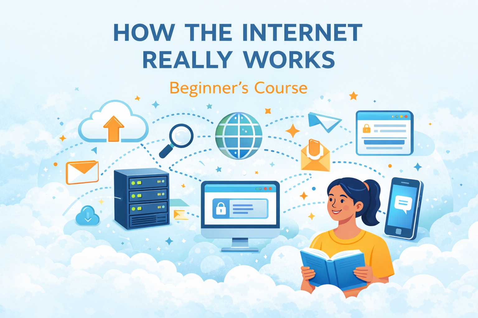 🌍 How the Internet Really Works – Online Independence for Beginners