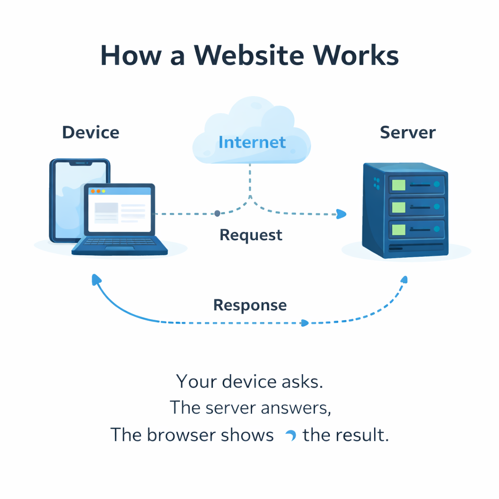 📘 Lección 2 – ¿Qué es un sitio web? ¿Y dónde vive?