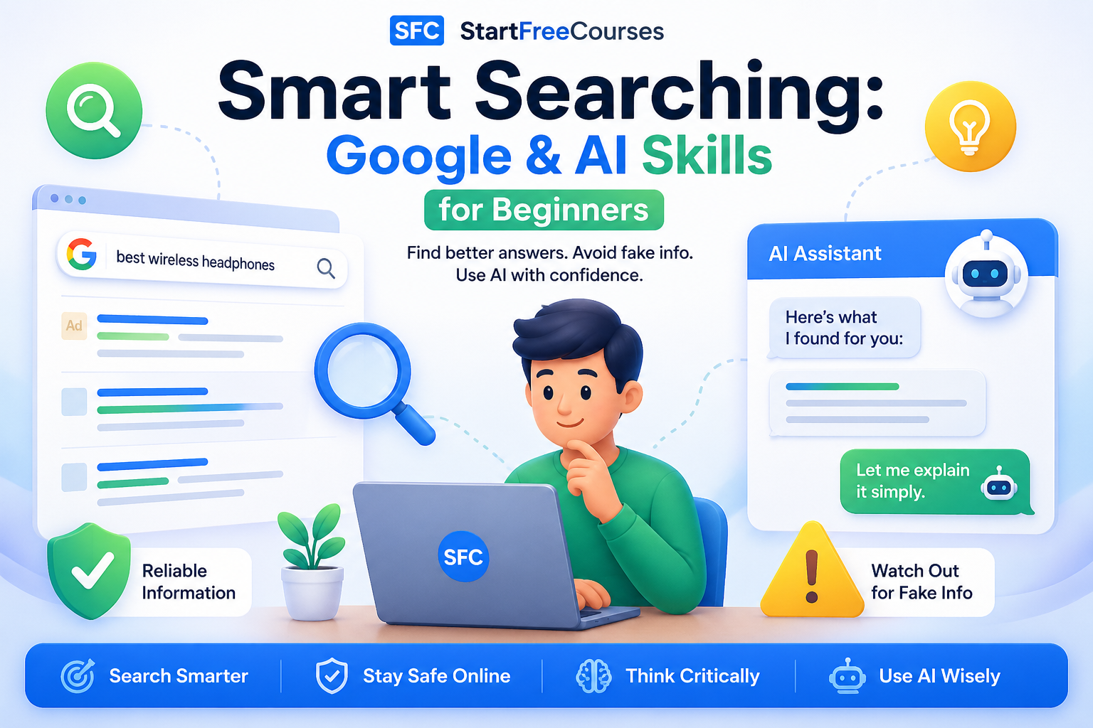 Smart Searching: Google & AI Skills for Beginners
